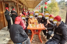 晒口街道：苹果传递“平安”意 山庄回荡温暖情